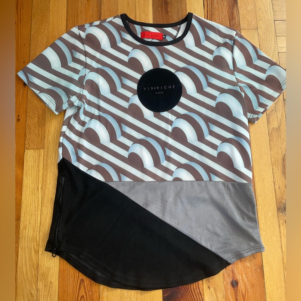 Men’s Geometric Pattern Shirt